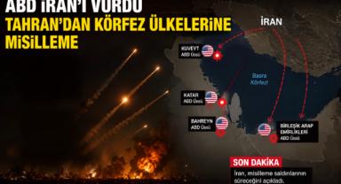 ABD İran'ı vurdu, Tahran'dan Körfez'e misilleme