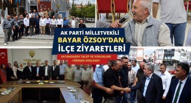 AK Partili Bayar Özsoy'dan İlçe Mesaisi: