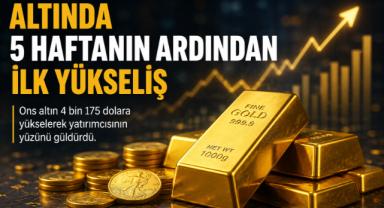 Altında Beş Haftanın Ardından İlk Yükseliş
