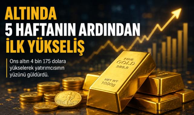 Altında Beş Haftanın Ardından İlk Yükseliş