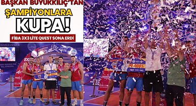 Başkan Büyükkılıç'tan Şampiyonlara Kupa