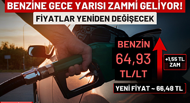 Benzine gece yarısı zammı geliyor! Fiyatlar yeniden değişecek