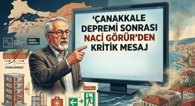 Çanakkale depremi sonrası Naci Görür’den kritik mesaj