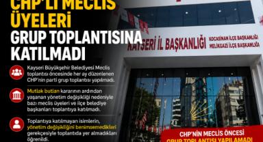 CHP’de Grup Toplantısı Meclis Üyeleri Gelmeyince Yapılamadı