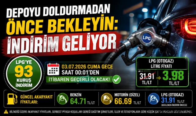 Depoyu Doldurmadan Önce Bekleyin: İndirim Geliyor