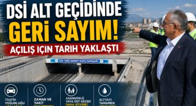 DSİ Alt Geçidinde Geri Sayım! Açılış İçin Tarih Yaklaştı