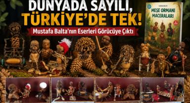 Dünyada Sayılı, Türkiye'de Tek! Mustafa Balta'nın Eserleri Görücüye Çıktı