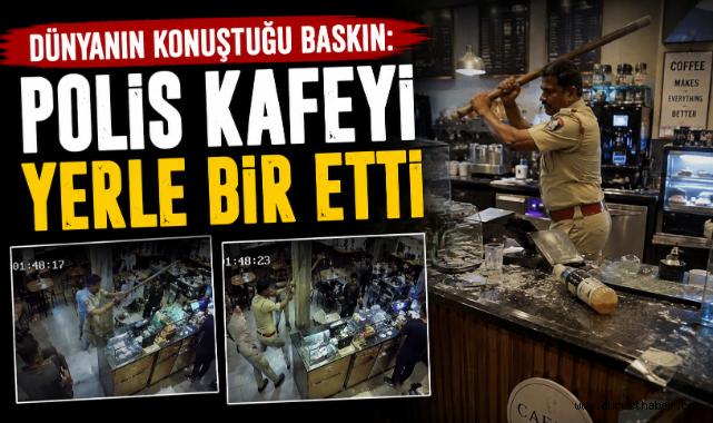 Dünyanın Konuştuğu Baskın: Polis Kafeyi Yerle Bir Etti