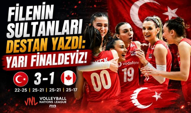 Filenin Sultanları Destan Yazdı: Yarı Finaldeyiz!