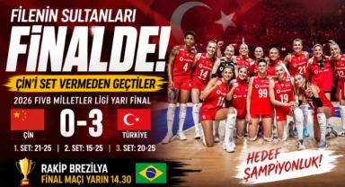 Filenin Sultanları Finalde! Çin'i Set Vermeden Geçtiler