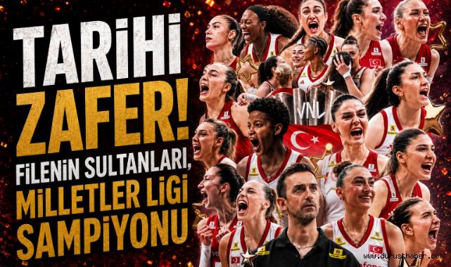 Filenin Sultanları Tarihe Geçti! VNL Kupası Türkiye'nin