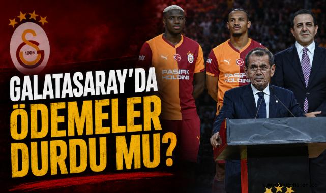 Galatasaray'da Ödemeler Durdu mu?