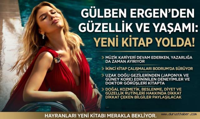 Gülben Ergen Doğal Gençliğin Sırlarını Kitaplaştırıyor