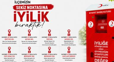 Hacılar'da İyilik Kutuları Hizmete Girdi