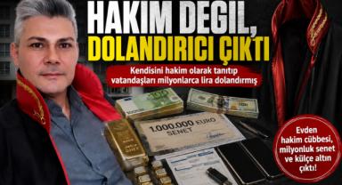 Hakim Değil, Dolandırıcı Çıktı