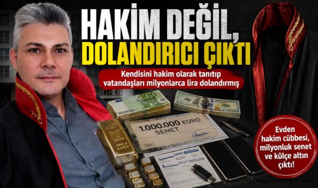 Hakim Değil, Dolandırıcı Çıktı