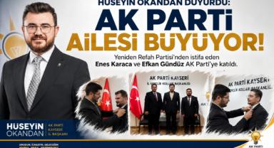 Hüseyin Okandan Duyurdu: AK Parti Ailesi Büyüyor
