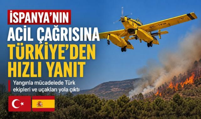 İspanya'nın Yardım Çağrısına Türkiye'den Anında Destek
