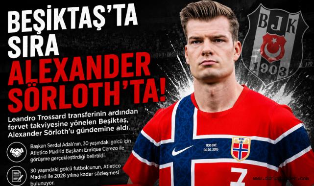Kartal’ın Yeni Hedefi Alexander Sörloth