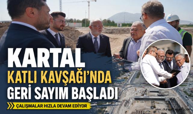 Kartal Katlı Kavşağı'nda Geri Sayım Başladı