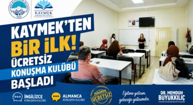 KAYMEK'ten Bir İlk! Ücretsiz Konuşma Kulübü Başladı