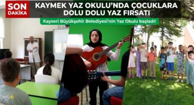 KAYMEK’ten çocuklara renkli yaz programı
