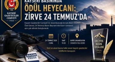 Kayseri Basını Ödül Gecesinde Buluşmaya Hazırlanıyor