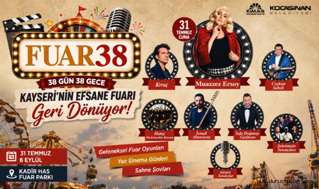 Kayseri'de Fuar Heyecanı Yeniden Başlıyor!