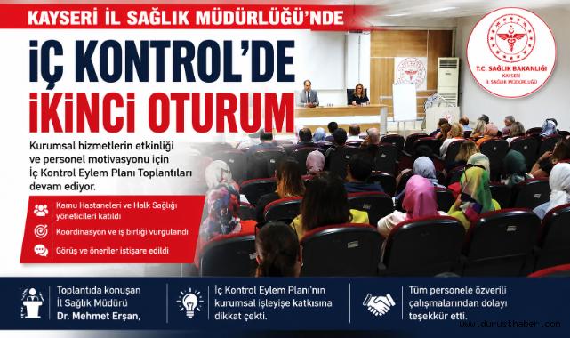 Kayseri İl Sağlık Müdürlüğü’nde
