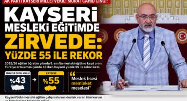 Kayseri Mesleki Eğitimde Zirvede: Yüzde 55 ile Rekor