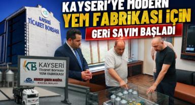 Kayseri’ye Modern Yem Fabrikası İçin Geri Sayım Başladı