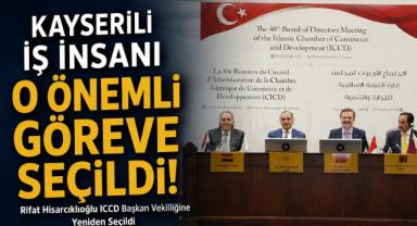 Kayserili İş İnsanı O Önemli Göreve Seçildi
