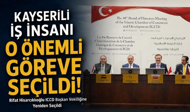Kayserili İş İnsanı O Önemli Göreve Seçildi