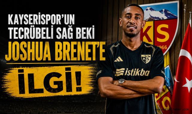 Kayserispor'da Joshua Brenet İçin Transfer Hareketliliği