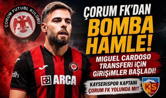 Kayserispor'da Kaptan Gemiyi Terk mi Ediyor? Miguel Cardoso Yol Ayrımında!