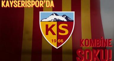 Kayserispor'da kombine şoku!