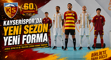 Kayserispor'da Yeni Sezon Yeni Forma