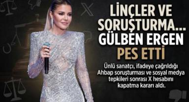 Linçler Ve Soruşturma... Gülben Ergen Pes Etti
