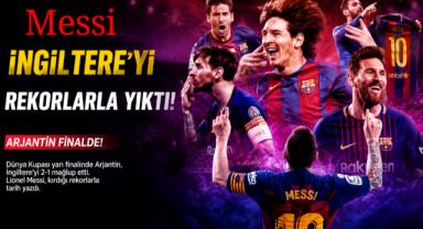 Messi İngiltere'yi Rekorlarla Yıktı!