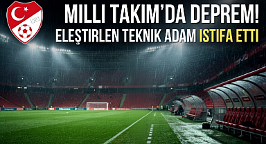 Milli Takım'da deprem! Eleştirilen teknik adam istifa etti