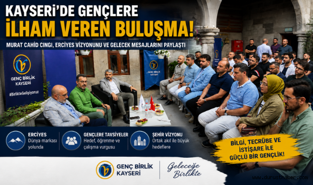 Murat Cahid Cıngı'ndan Gençlere Geleceği Şekillendirecek Mesajlar