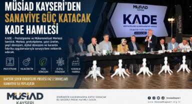 MÜSİAD Kayseri'den Sanayiye Güç Katacak KADE Hamlesi