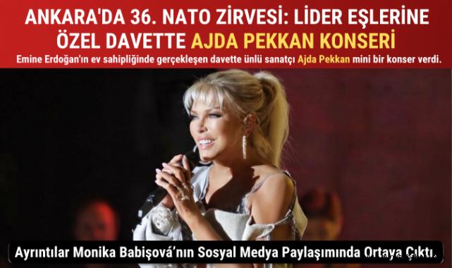 NATO davetinde Ajda Pekkan sürprizi! Kişiye özel detay dikkat çekti