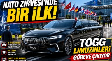 NATO Zirvesi'nde Bir İlk! TOGG Limuzinleri Göreve Çıkıyor