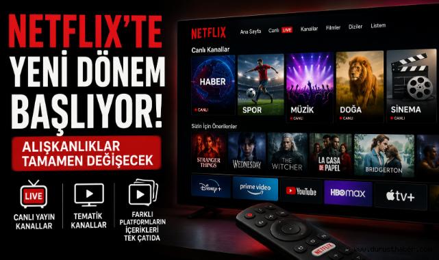 Netflix'te Yeni Dönem! İzleme Alışkanlığı Değişebilir