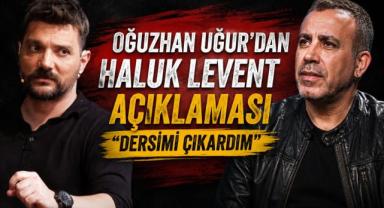Oğuzhan Uğur'dan Haluk Levent açıklaması: 