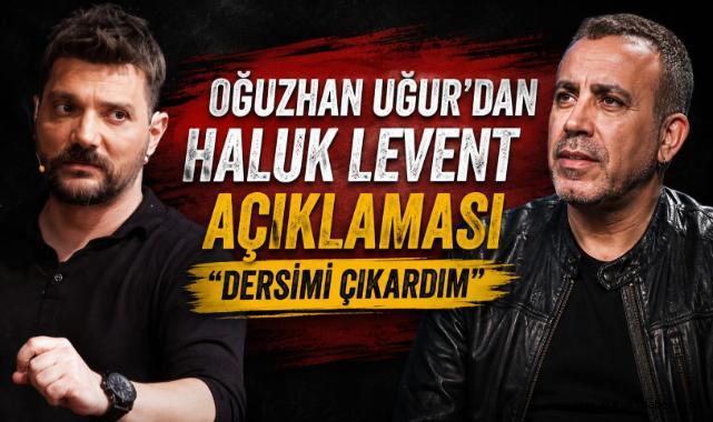 Oğuzhan Uğur'dan Haluk Levent açıklaması: