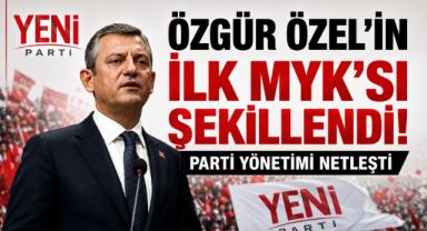 Özgür Özel A Takımını Açıkladı! MYK Listesi Netleşti