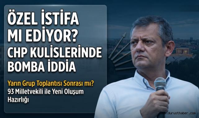 Özgür Özel İstifa Mı Edecek? CHP Kulislerinde Bomba İddia