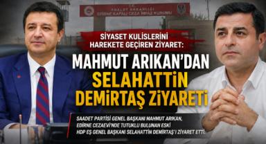 Siyaset Kulisleri Harekete Geçiren Ziyaret: Mahmut Arıkan'dan Selahattin Demirtaş Ziyareti
